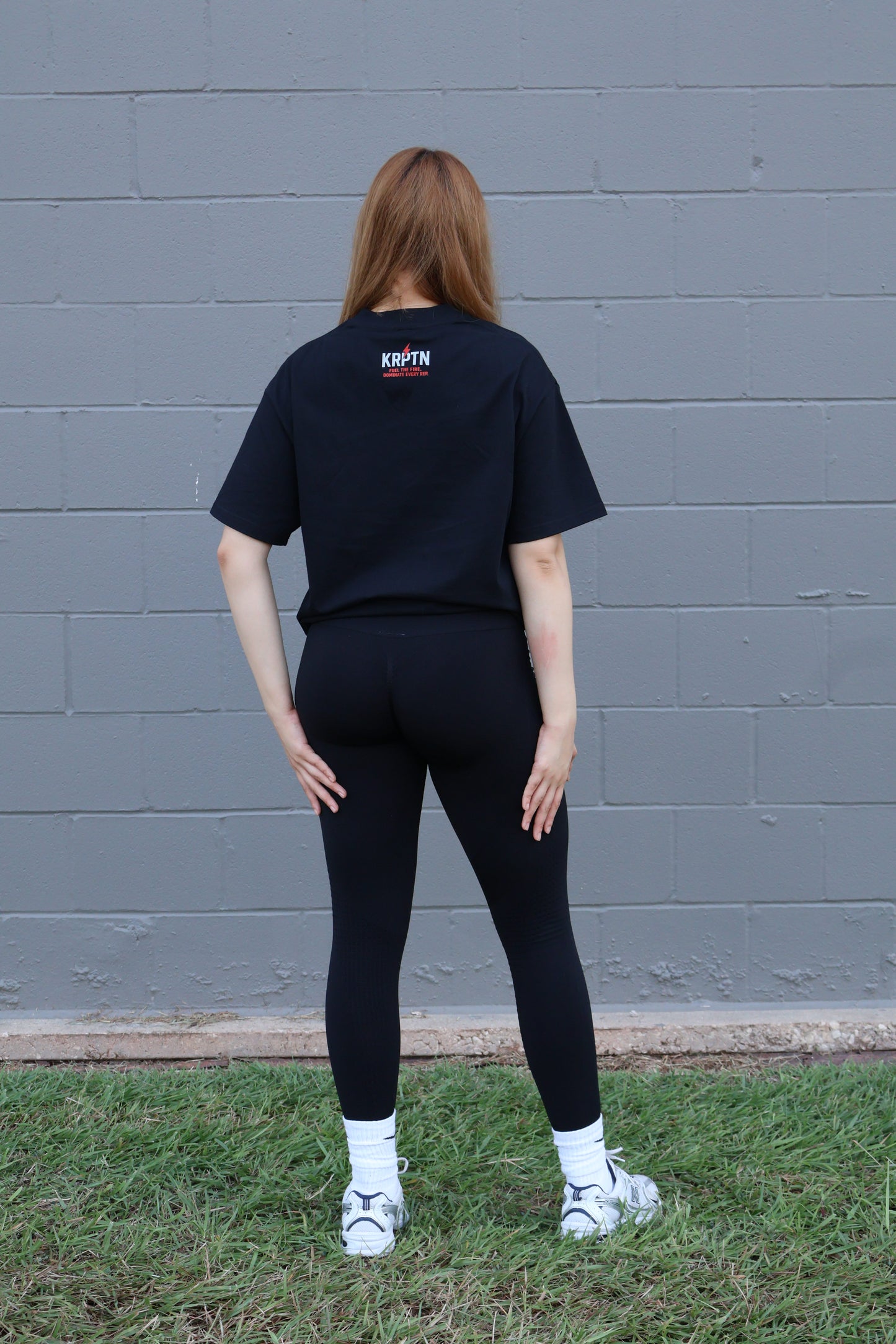 KRPTN Black Oversize Tee